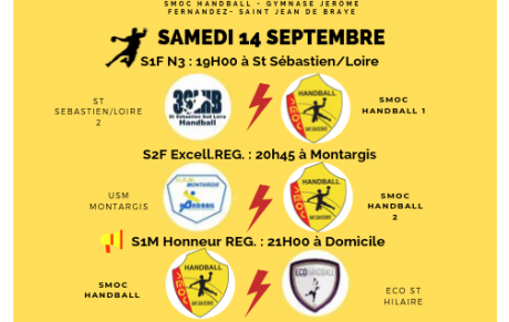 Reprise du championnat pour nos équipes Seniors !